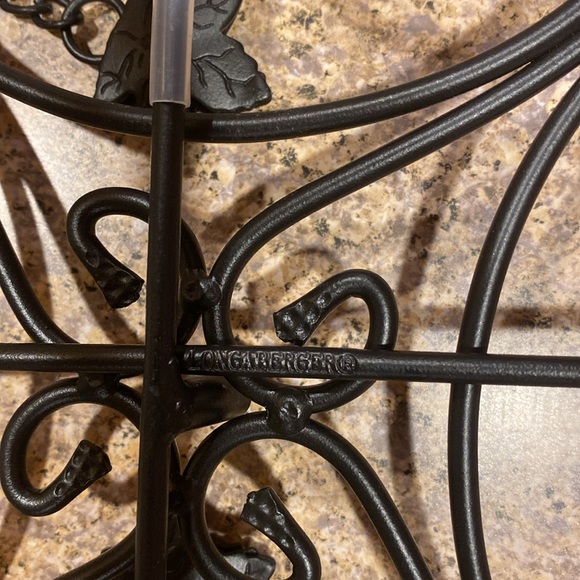 Longaberger Wrought Iron Cookbook Stand Maple Leaf (Stand Only-No Cookbook) - Picture 16 of 16